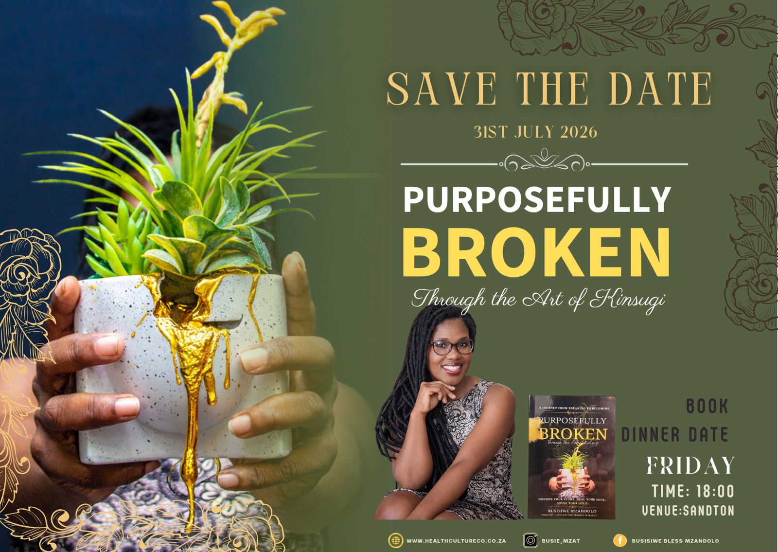 Purposefully Broken — Book Tour Johannesburg